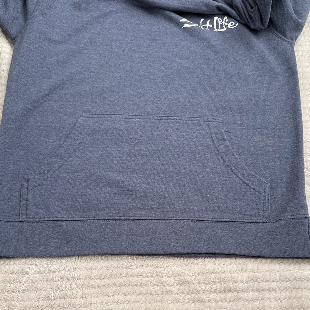 Navy Blue Hoodie Medium Young Men’s Salt Life Hoodie - Picture 7 of 13